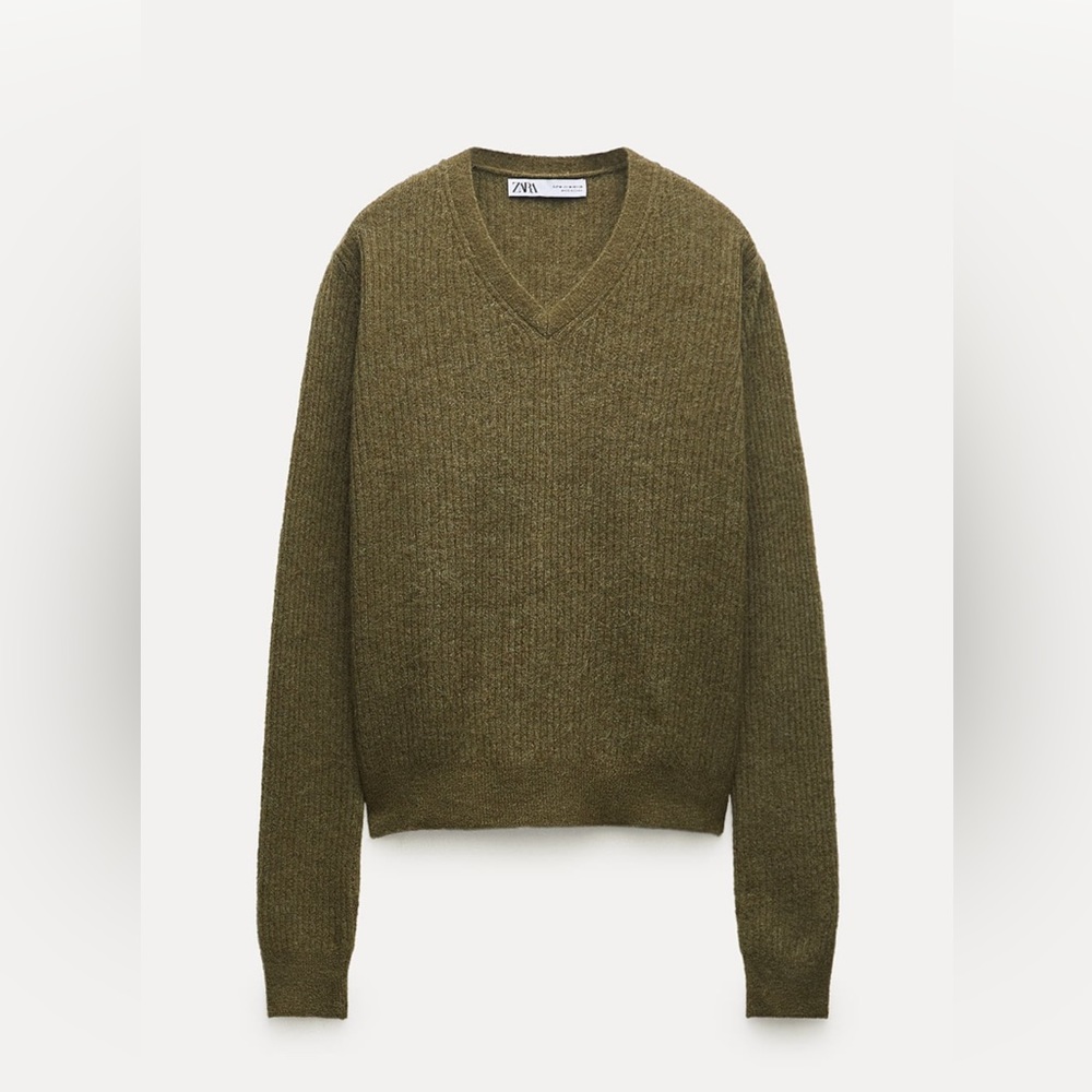 ZARA Alpaca and Wool Sweater